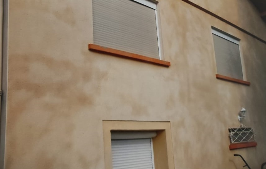 Vielle façade après nettoyage